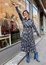 Carica l'immagine nel visualizzatore di Gallery, Surkana - Abito lungo plissè
