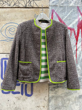 Carica l'immagine nel visualizzatore di Gallery, Compania Fantastica - Giacchino Tweed Marrone
