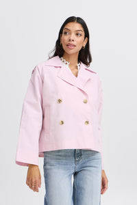 BYoung - Trench Corto Rosa
