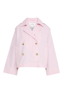BYoung - Trench Corto Rosa