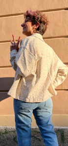 Ichi - Giubbino Jeans fiocchetti