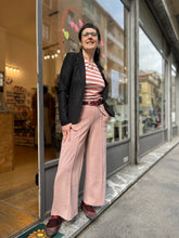 Carica l'immagine nel visualizzatore di Gallery, Ichi - Pantalone Kate Piquè Terracotta - cropped
