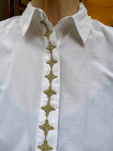 Carica l'immagine nel visualizzatore di Gallery, BYoung - Camicia ricamo corda

