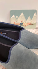 Carica l&#39;immagine nel visualizzatore di Gallery, Ska - Friulane velluto Azzurro Jeans
