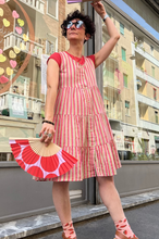 Carica l'immagine nel visualizzatore di Gallery, Ichi - Scamiciato righe fucsia
