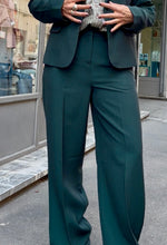 Carica l&#39;immagine nel visualizzatore di Gallery, BYoung - Pantalone classico verde bosco melange
