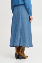 Carica l&#39;immagine nel visualizzatore di Gallery, BYoung - Gonna lunga jeans
