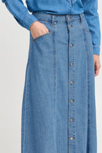 Carica l&#39;immagine nel visualizzatore di Gallery, BYoung - Gonna lunga jeans
