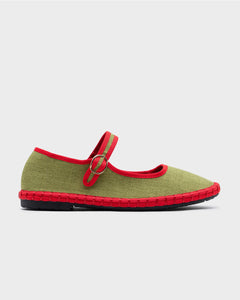 Ballerine Espadrillas Kiwi e Arancio