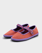 Carica l&#39;immagine nel visualizzatore di Gallery, Ballerine Espadrillas Mattone e Lilla
