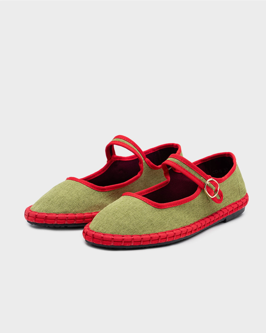 Ballerine Espadrillas Kiwi e Arancio