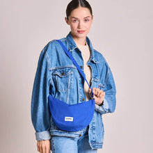 Carica l'immagine nel visualizzatore di Gallery, Hindbag - Borsa mezzaluna canvas - vari colori
