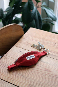 Hindbag - Portachiavi Banana Blu elettrico