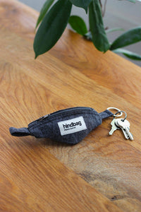 Hindbag - Portachiavi Banana Blu elettrico