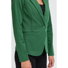 Carica l'immagine nel visualizzatore di Gallery, Ichi - Giacca elasticizzata Kate Verde Pino
