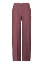 Carica l&#39;immagine nel visualizzatore di Gallery, BYoung - Pantalone classico rosato melange
