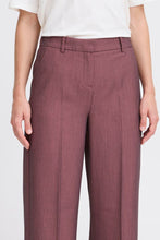 Carica l&#39;immagine nel visualizzatore di Gallery, BYoung - Pantalone classico rosato melange

