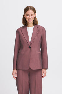 BYoung - Blazer rosato melange