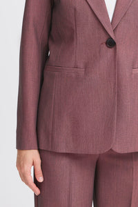 BYoung - Blazer rosato melange