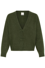 Carica l&#39;immagine nel visualizzatore di Gallery, Ichi - Cardigan Alamari Verdone
