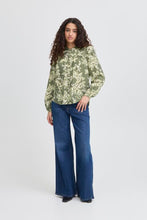 Carica l'immagine nel visualizzatore di Gallery, Ichi - Camicetta fantasia Verdone
