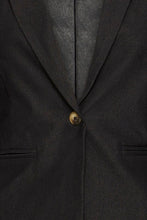 Carica l'immagine nel visualizzatore di Gallery, Ichi - Giacca elasticizzata Kate Denim Nero
