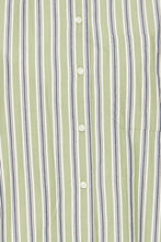 Carica l'immagine nel visualizzatore di Gallery, Ichi - Camicia Over Righe Verde
