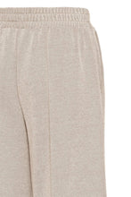 Carica l'immagine nel visualizzatore di Gallery, Ichi - Pantalone Kate Piquè Seppia - cropped
