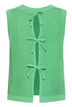 Carica l'immagine nel visualizzatore di Gallery, Ichi - Gilet fiocchi Verde
