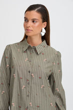 Carica l&#39;immagine nel visualizzatore di Gallery, BYoung - Camicia Righe e Fiori
