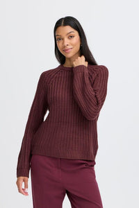 BYoung - Maglione Bordeaux