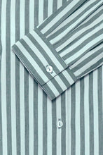 Carica l&#39;immagine nel visualizzatore di Gallery, BYoung - Camicia Righe Ghiaccio e Grigio
