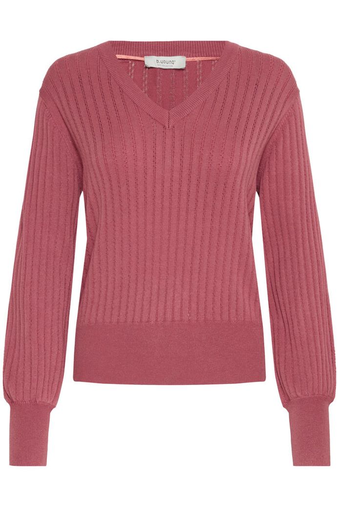 BYoung - Maglioncino traforato Rosa