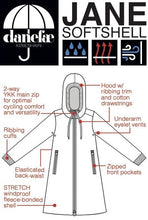 Carica l&#39;immagine nel visualizzatore di Gallery, Danefae - Softshell Fantasia Fleurie
