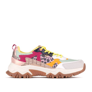 Yumas - Sneaker Multi rosa