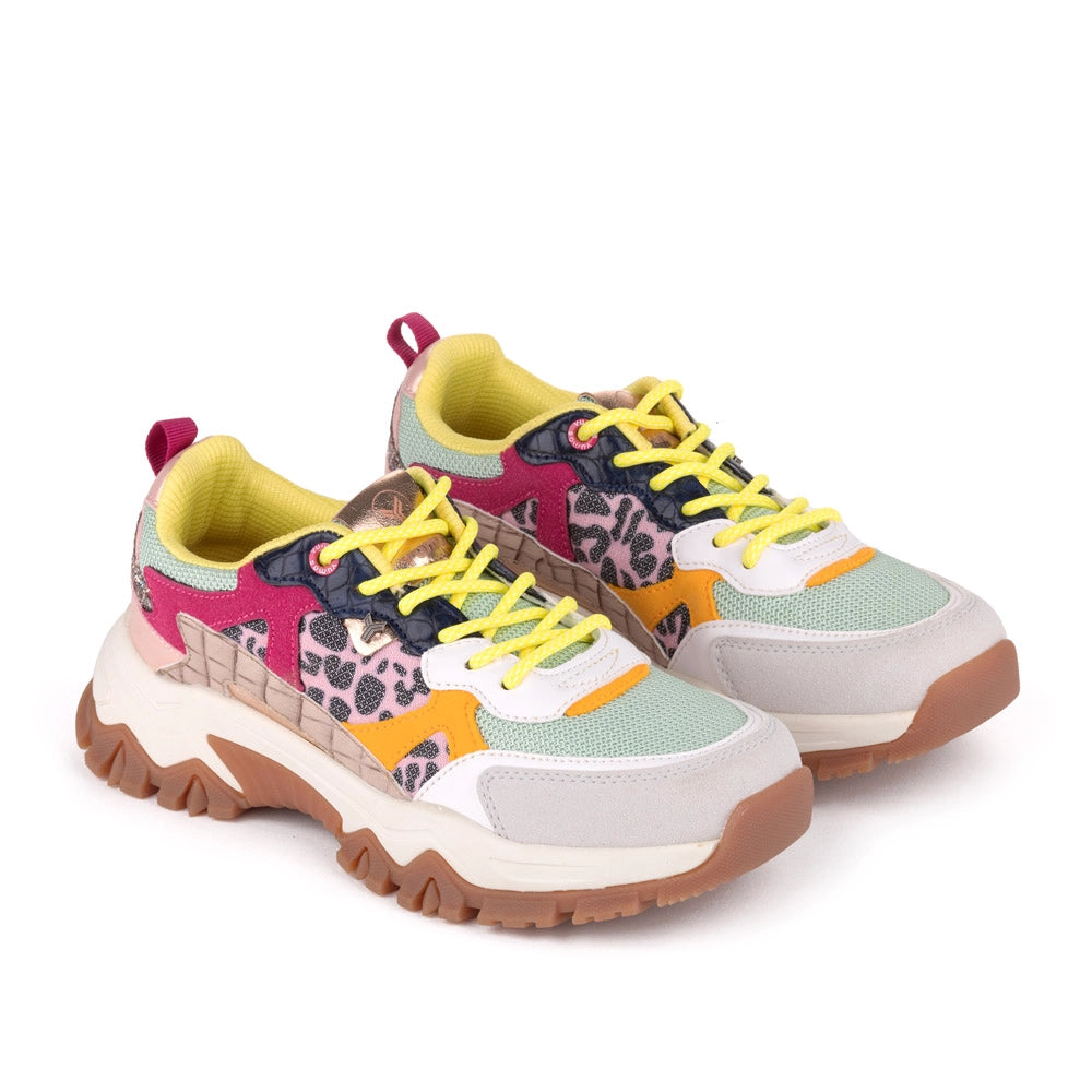 Yumas - Sneaker Multi rosa